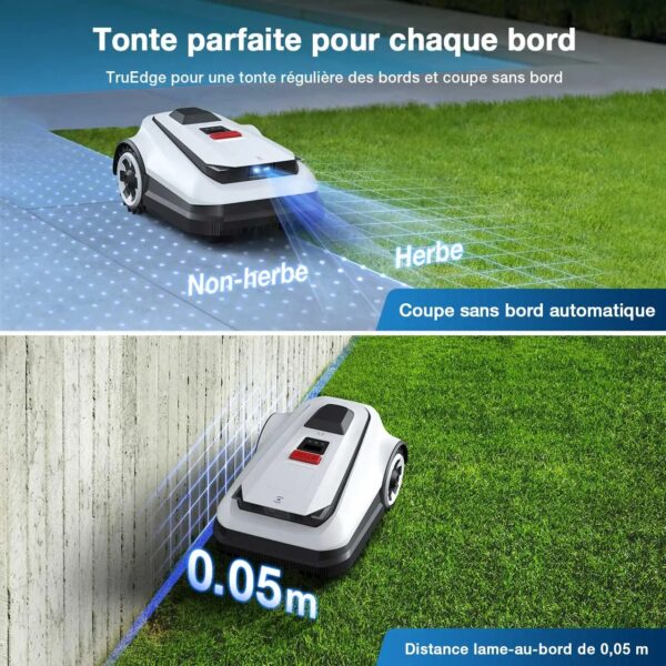 Robot tondeuse connecté ECOVACS A1600 RTK – Image 3