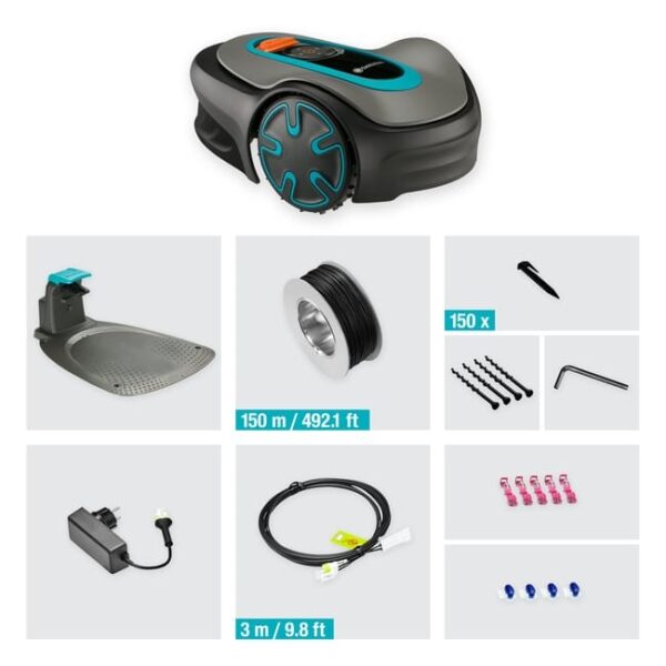Robot tondeuse connecté GARDENA Sileno Minimo - 450m² - Bluetooth – Image 7