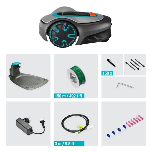 Robot tondeuse connecté GARDENA Sileno minimo - 500m² – Image 4