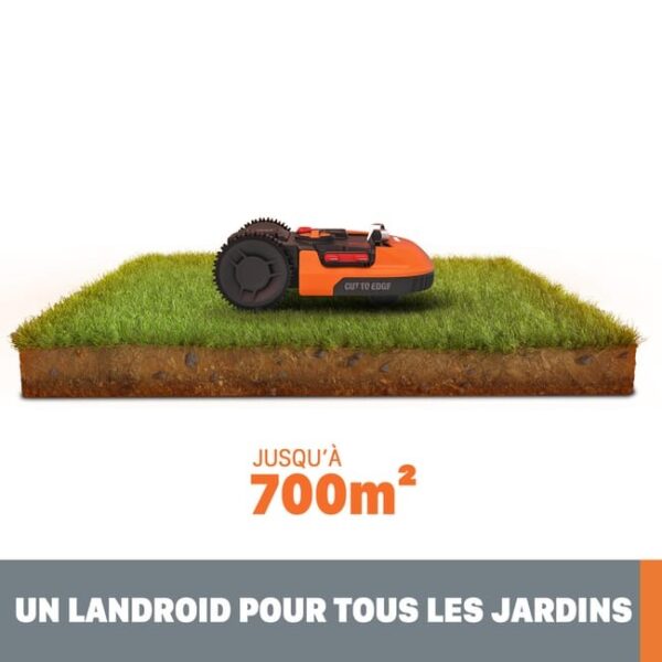 Robot tondeuse connecté WORX LANDROID PLUS - Jusqu'à 700m² – Image 5