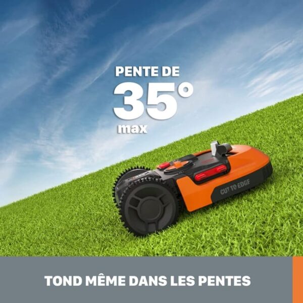 Robot tondeuse connecté WORX LANDROID PLUS - Jusqu'à 700m² – Image 4