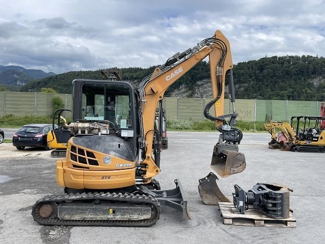 CASE CX 39B S2 (2014) – Mini pelle 3,9T – 3 100 h – 3 godets inclus – Image 2