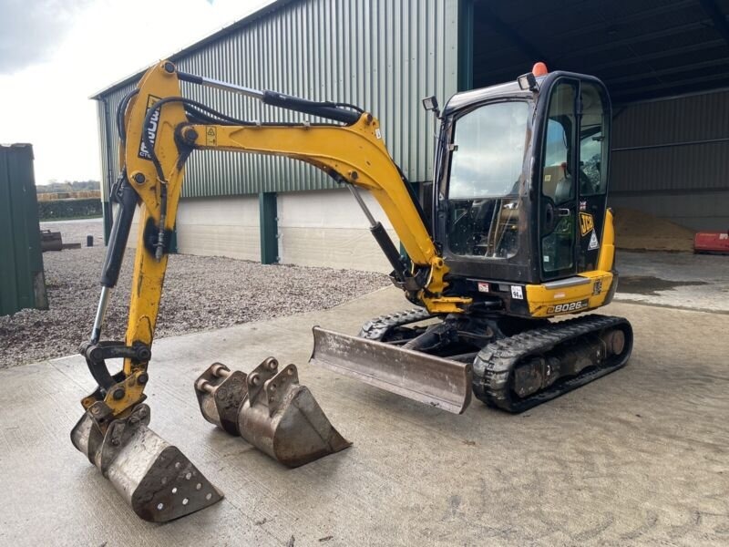 JCB 8026 CTS (2014) – Mini Pelle 2,6T – 3 265 h – Image 7