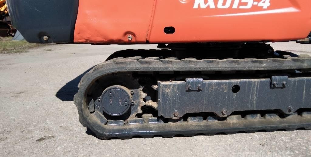 Kubota KX015-4 (2015) – Mini-pelle d’occasion 1,5T, révisée, livrée avec 3 godets – 3 880 h – Image 7