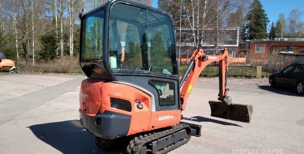 Kubota KX015-4 (2015) – Mini-pelle d’occasion 1,5T, révisée, livrée avec 3 godets – 3 880 h – Image 17