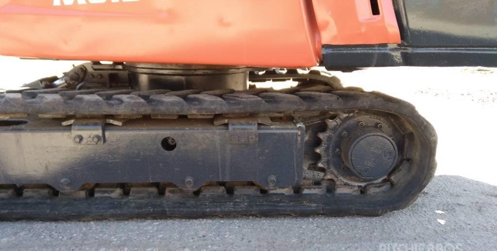 Kubota KX015-4 (2015) – Mini-pelle d’occasion 1,5T, révisée, livrée avec 3 godets – 3 880 h – Image 16