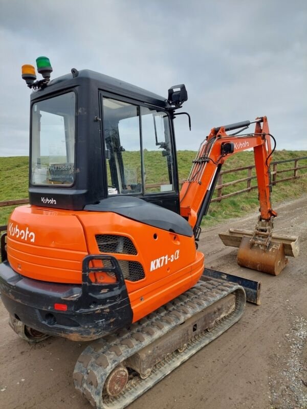 Kubota KX71-3 (2012) – Mini-pelle 2,5T – 2 534 h – 3 godets – Excellente condition – Image 8