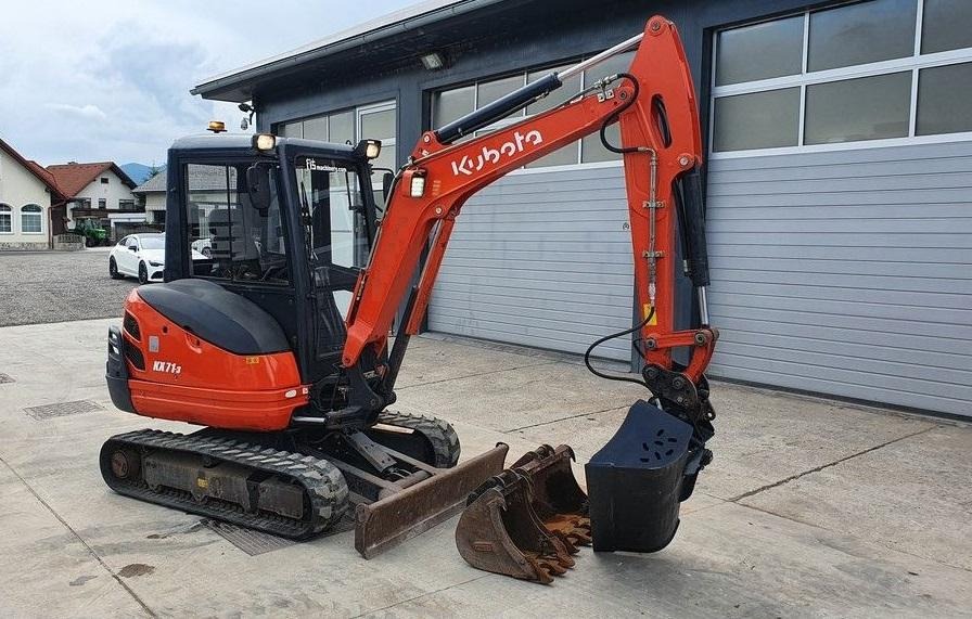 Kubota KX71-3 – mini-pelle 2,8 t en occasion