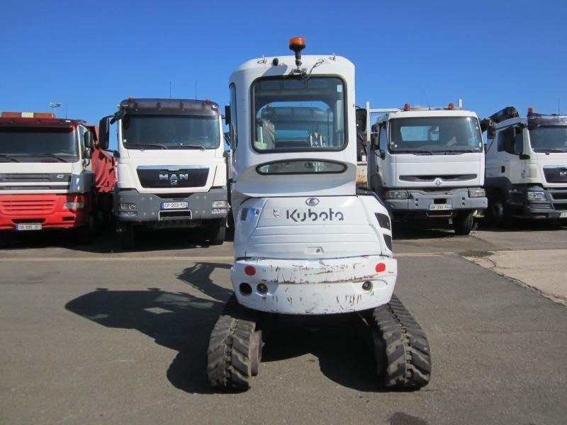 Kubota U25-3 (2005) – Mini-pelle 2,6T – 6 333 h – Révisée – 3 godets – Attache rapide – Image 13