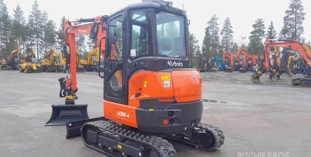 Kubota U36-4 (2022) – Mini-pelle 3,6 tonnes – Comme neuve – 13 heures d’utilisation – Image 7
