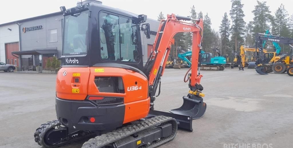 Kubota U36-4 (2022) – Mini-pelle 3,6 tonnes – Comme neuve – 13 heures d’utilisation – Image 5