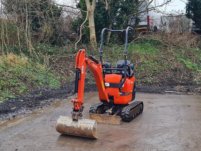 Mini-pelle d’occasion Kubota U10-3 – 1 tonne – Image 12