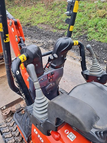 Mini-pelle d’occasion Kubota U10-3 – 1 tonne – Image 10