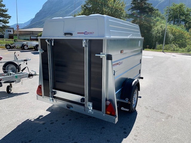 Remorque Fourgon CRESCI PT6F – PTAC 750 kg, charge utile 450 kg – Image 3