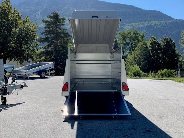 Remorque Fourgon CRESCI PT6F – PTAC 750 kg, charge utile 450 kg