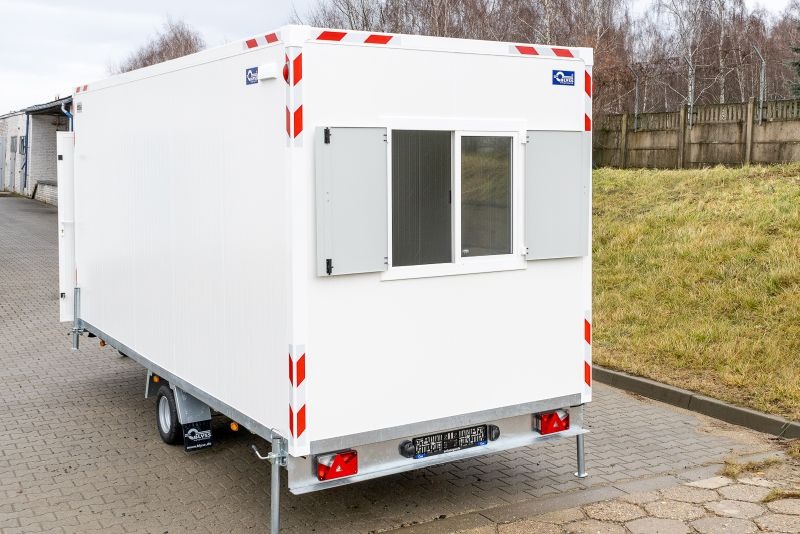 Remorque de chantier BLYSS Marcello Basic 500 – charge utile 450 kg Essieu freiné – Image 4