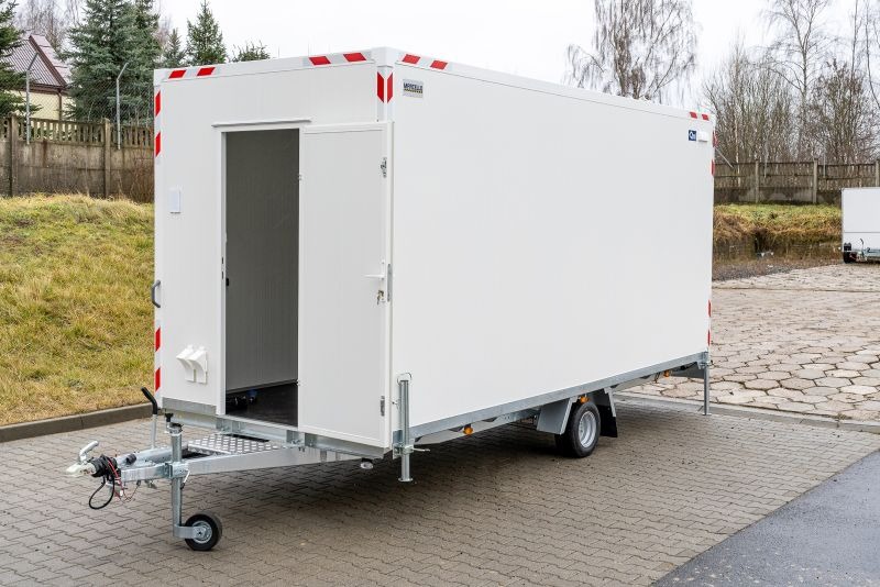 Remorque de chantier BLYSS Marcello Basic 500 – charge utile 450 kg Essieu freiné