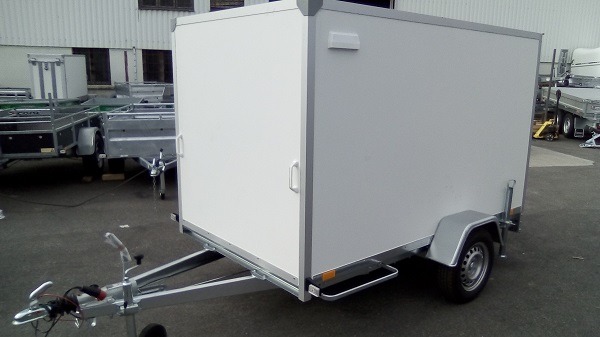 Remorque fourgon BORO F752413 Charge Utile 345 KG