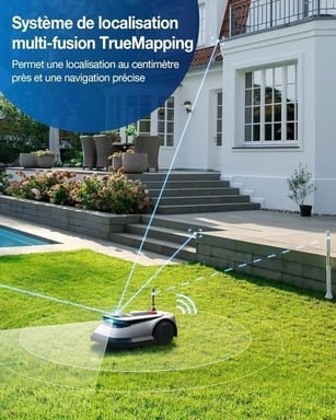 Robot Tondeuse Ecovacs Goat G1-800G Gris – Image 2