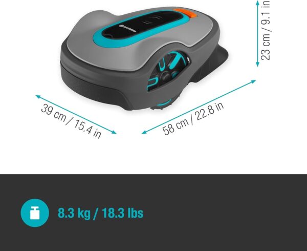 Robot Tondeuse GARDENA SILENO life - 1250m² – Image 5