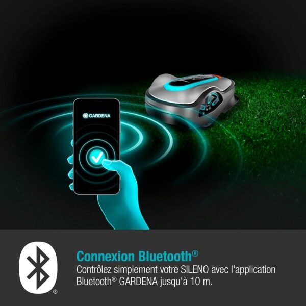 Robot Tondeuse GARDENA SILENO life - 1250m² – Image 2