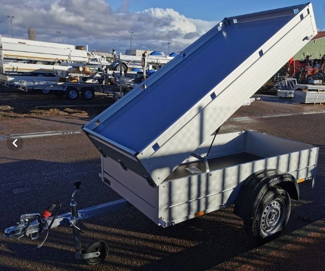 Remorque Bagagère avec capot Charge utile 594 kg Sans Permis E – Image 2