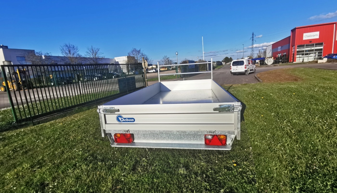 Remorque Benne DEBON PTAC 2000kg Pompe électrique – Image 2