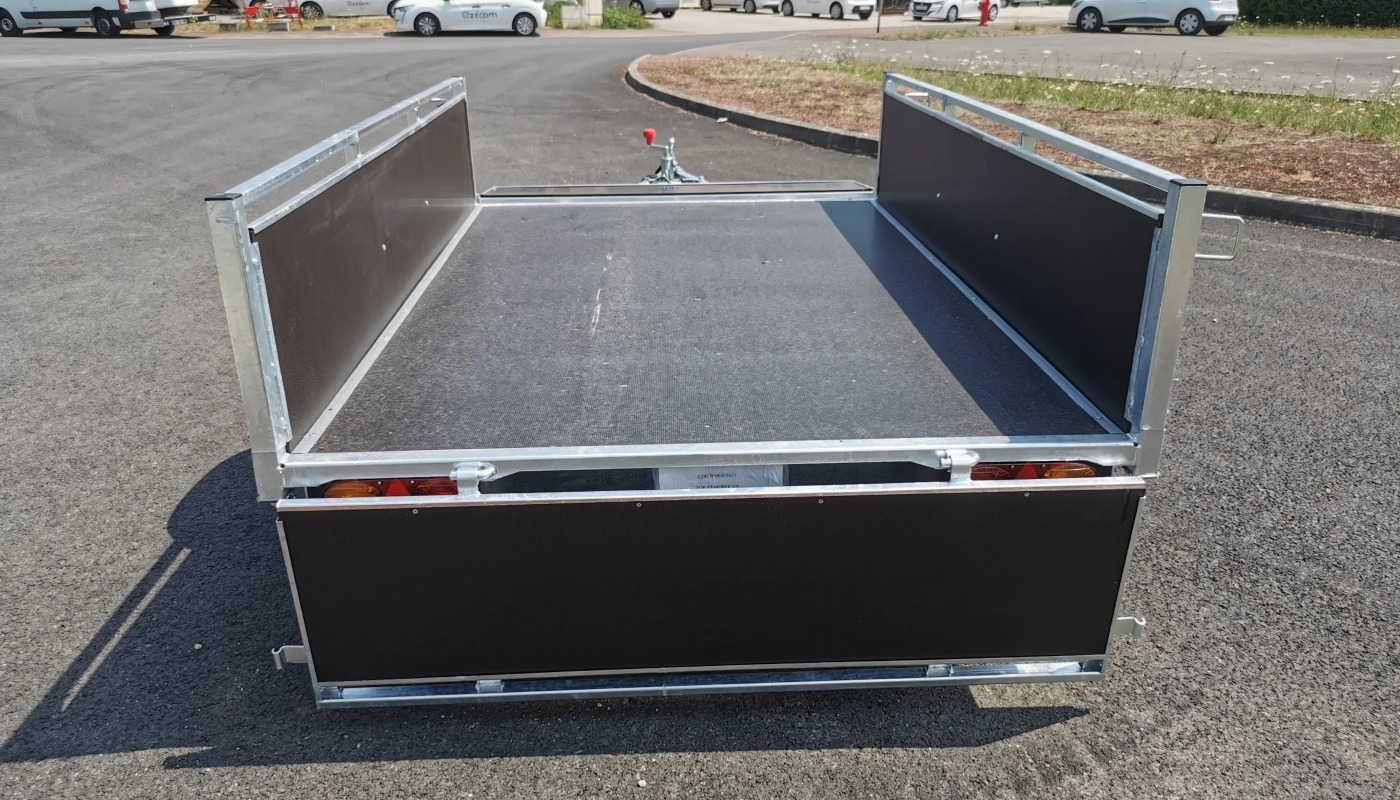 Remorque LIDER bois modèle 39440 PTAC de 500 kg à 750 kg