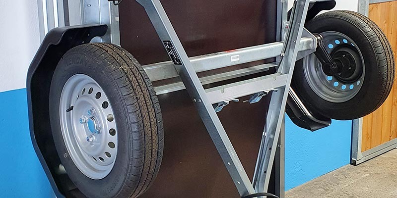 Remorque bagagère Brenderup 1205S Basculante – Image 4